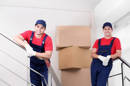 Office removal team planning a Finchley business relocation