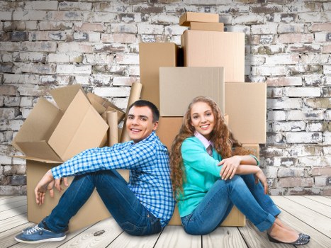 Professional house removals team managing a Finchley home move