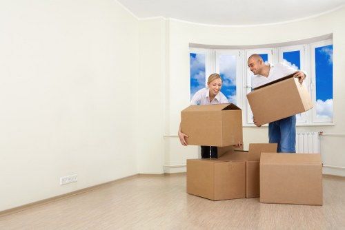 Man and van moving service in Finchley with careful loading