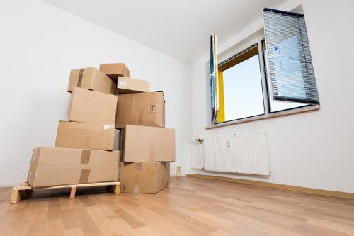Professional furniture movers assisting a Finchley home or business relocation