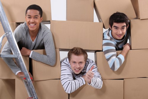 Truck transport for a flat or house move in Finchley