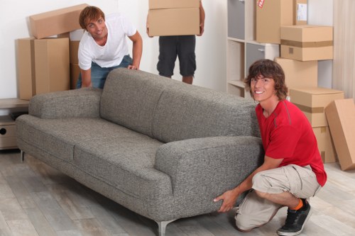 Family home move in Finchley with careful furniture handling