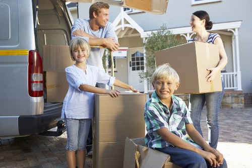 Careful handling of student furniture and packed belongings in Finchley