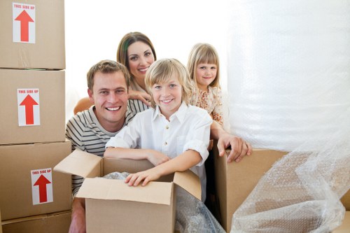 A local packing service helping Finchley customers prepare boxes for moving day